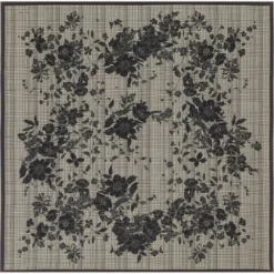 Blooming Frame 130x130 - black (schwarz)