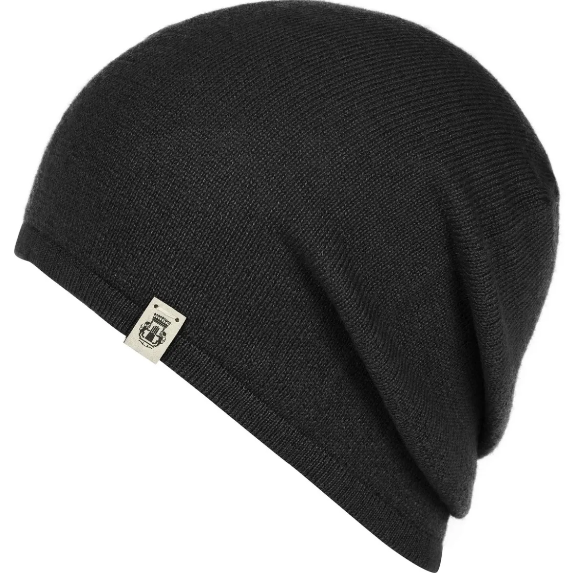 Business Cashmere Muetze - black (schwarz)