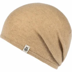 Business Cashmere Muetze - camel (beige)