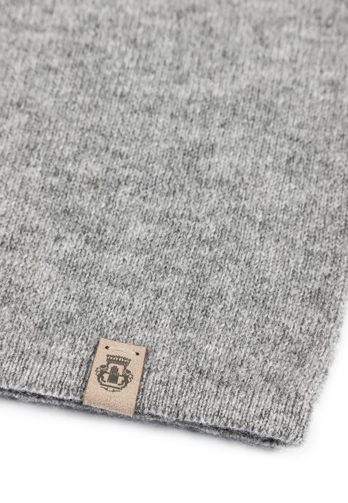 Business Cashmere Muetze - flanell (grau)