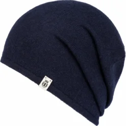 Business Cashmere Muetze - navy (blau)