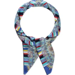 Butterfly Paisley 140x140 - multi blue (blau)
