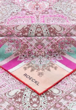 Butterfly Paisley 140x140 - multi red (rot)