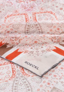 Butterfly Paisley 140x140 - rose/beige (rosa)