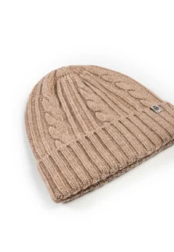 Cabled Charm Mütze - cashmere (beige)