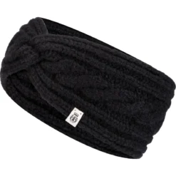 Cabled Charm Strirnband - black (schwarz)