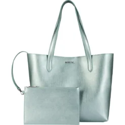 Carol Shopper metallic large - mint (grün)
