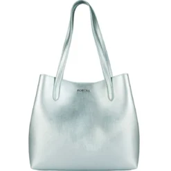 Carol Shopper metallic large - mint (grün)
