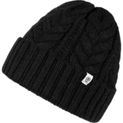 Cashmere Twist Mütze - black (schwarz)