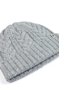 Cashmere Twist Mütze - flanell (grau)
