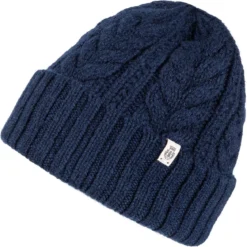 Cashmere Twist Mütze - navy (blau)