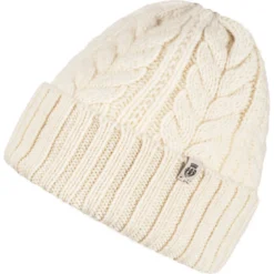 Cashmere Twist Mütze - woolwhite (weiss)