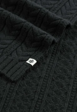 Cashmere Twist Schal 30x180 - black (schwarz)