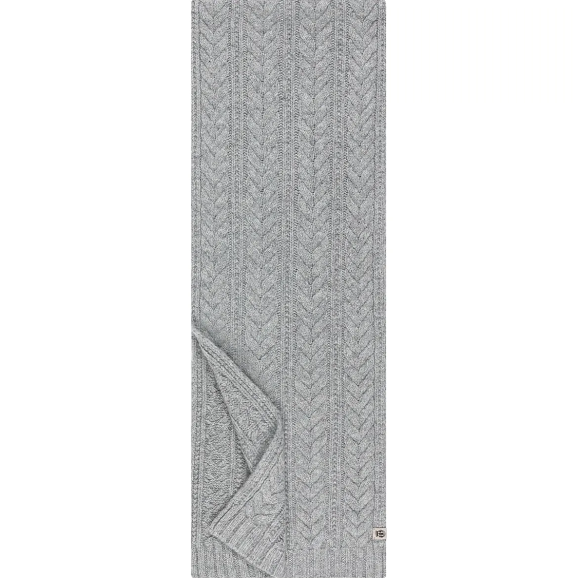 Cashmere Twist Schal 30x180 - flanell (grau)