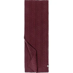Cashmere Twist Schal 30x180 - mulberry (rot)