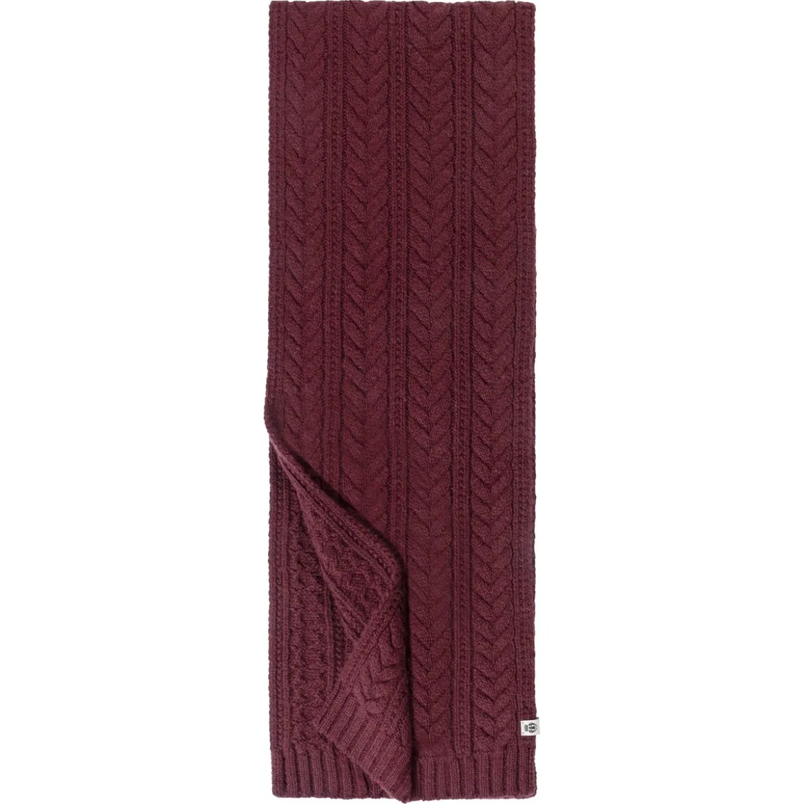 Cashmere Twist Schal 30x180 - mulberry (rot)