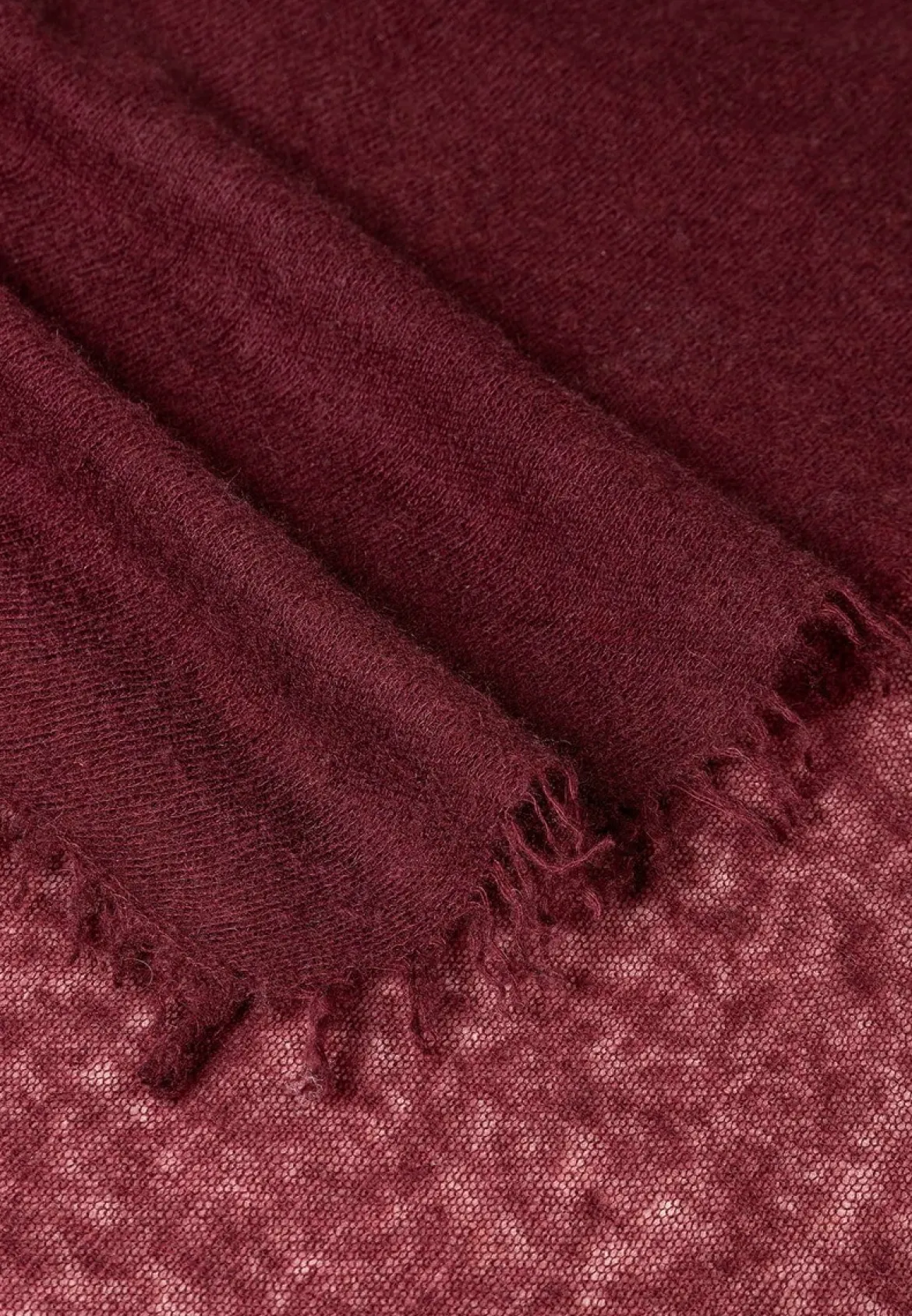 Casual Cashmere Women 70x180 - mulberry (rot)