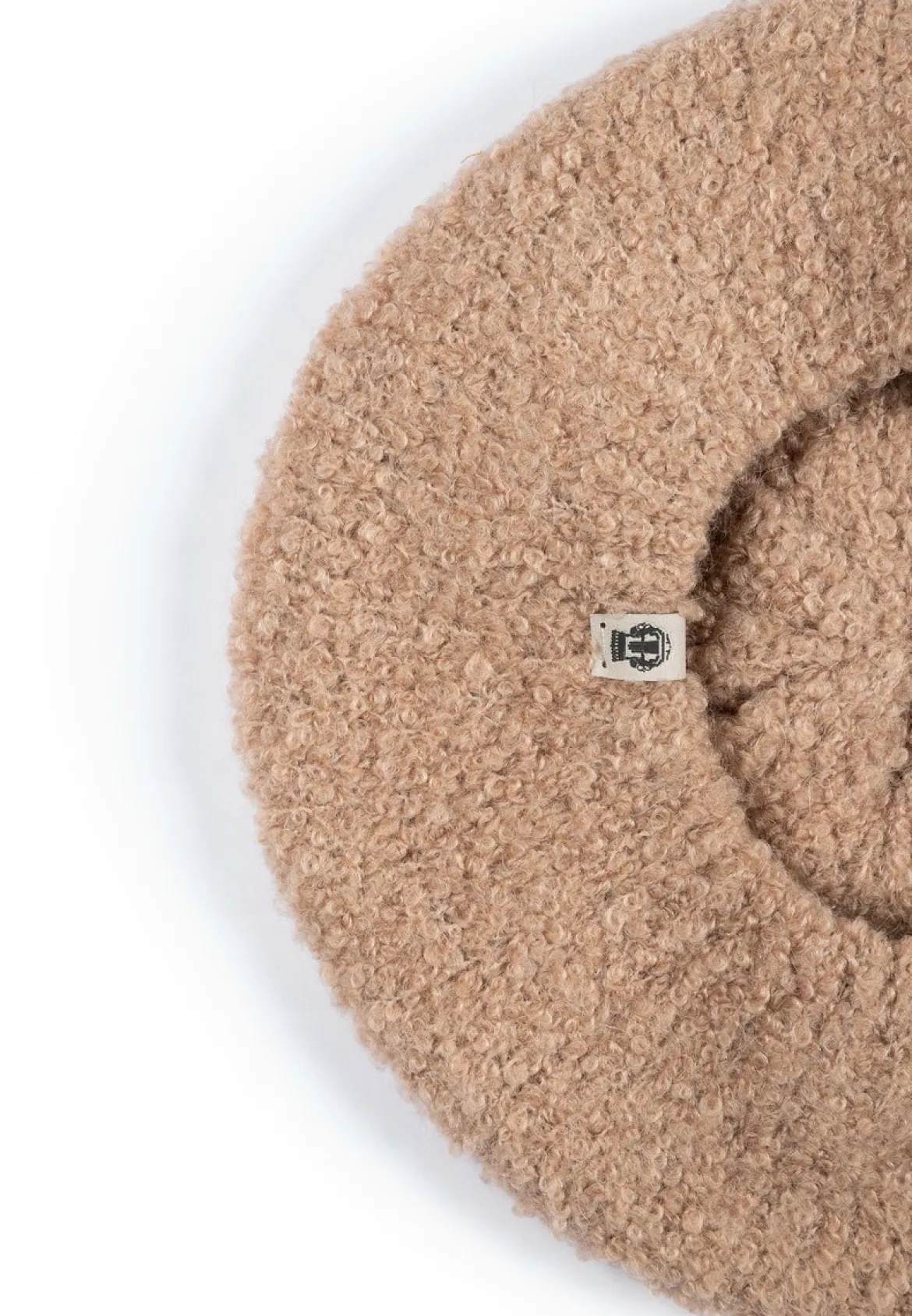 Classic Bouclé Mütze - camel (beige)