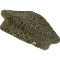 Classic Bouclé Mütze - moss (grün)
