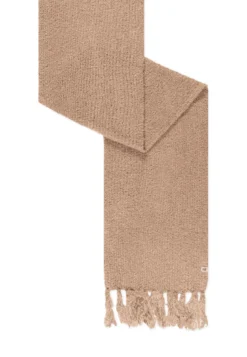 Classic Bouclé Schal 35x180 - camel (beige)