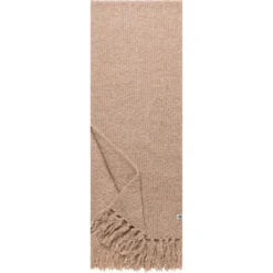 Classic Bouclé Schal 35x180 - camel (beige)