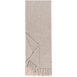 Classic Bouclé Schal 35x180 - cashmere (beige)