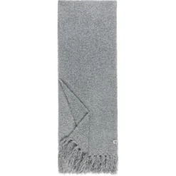 Classic Bouclé Schal 35x180 - flanell (grau)