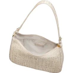 Cleo small Croco - light stone (grau)