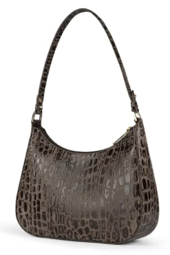 Cleo small Croco - mocca (braun)