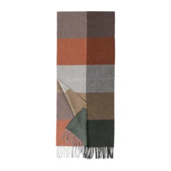 Coloured Squares Women 35x170 - multi camel (beige)