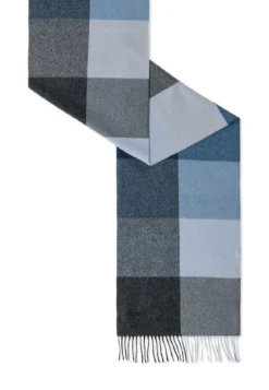 Coloured Squares Women 35x170 - multi navy (blau)