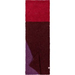 Cosy Bouclé New Schal 30x180 - multi wine (rot)