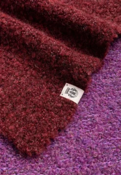 Cosy Bouclé New Schal 30x180 - multi wine (rot)
