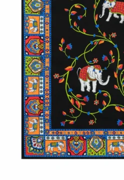 Elephant Garden 53x53 - multi black (schwarz)