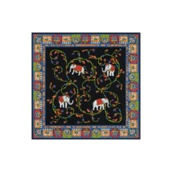 Elephant Garden 53x53 - multi black (schwarz)