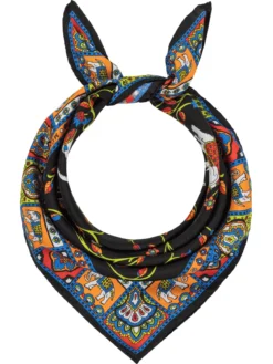 Elephant Garden 53x53 - multi black (schwarz)