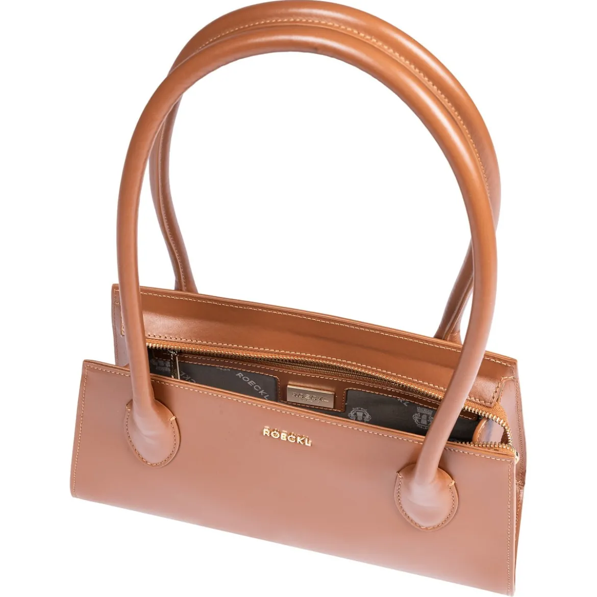 Elisa handbag small - saddlebrown (braun)