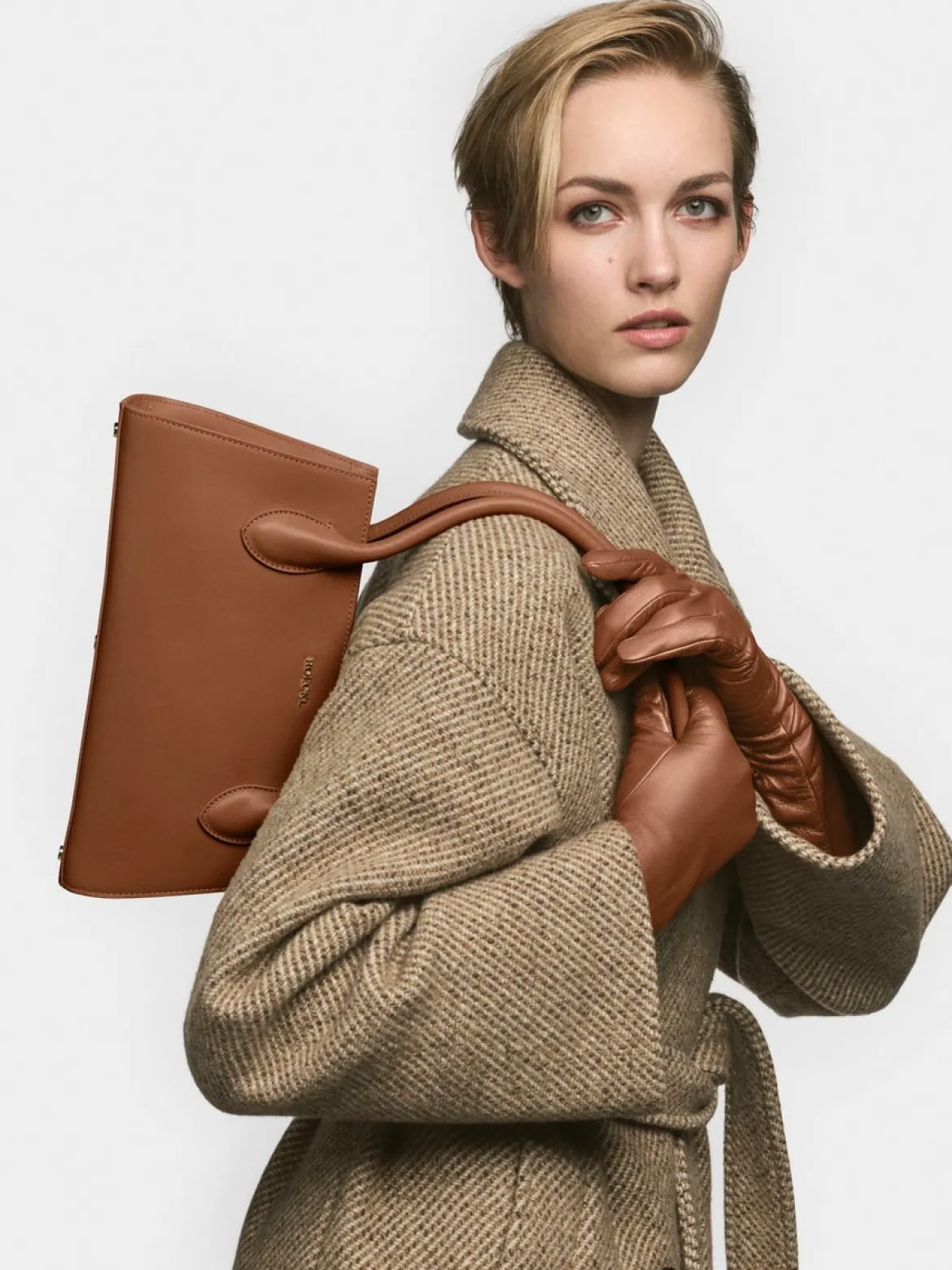 Elisa handbag small - saddlebrown (braun)