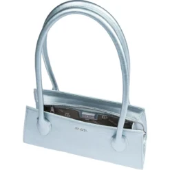 Elisa metallic handbag small - silver (grau)