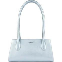 Elisa metallic handbag small - silver (grau)