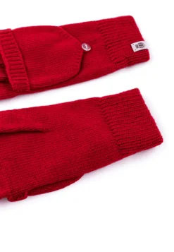Essentials Kapuzenhandschuhe Basic - red (rot)