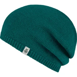 Essentials Muetze Women - emerald (grün)