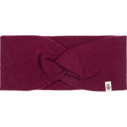 Essentials Stirnband - wine (rot)