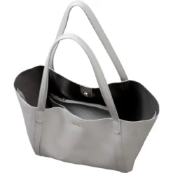 Florence Shopper Grained large - moonstone (grau)
