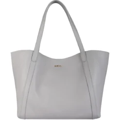 Florence Shopper Grained large - moonstone (grau)