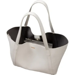 Florence Shopper Grained large - linen (beige)