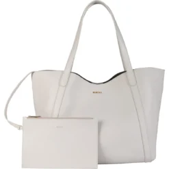 Florence Shopper Grained large - linen (beige)