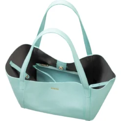 Florence Shopper Grained large - jade (grün)