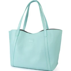 Florence Shopper Grained large - jade (grün)
