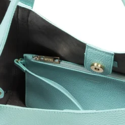 Florence Shopper Grained large - jade (grün)